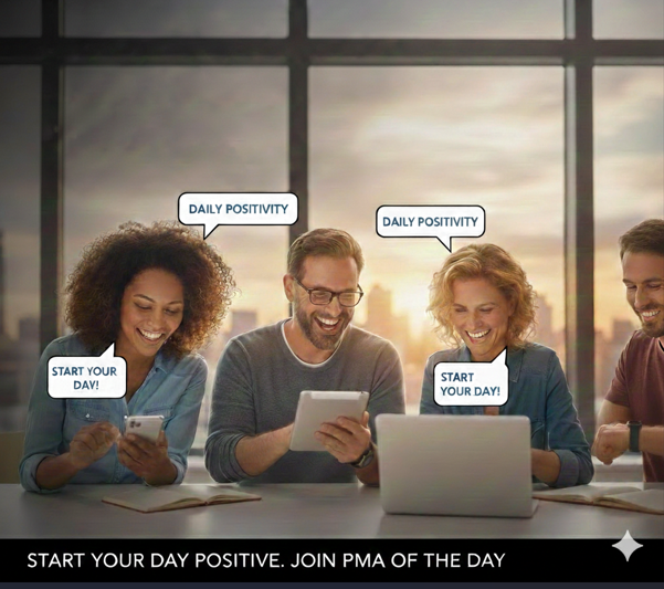 PMA of the Day - Motivation, Encouragement, Humor, Tips, Daily Dose of Positivity